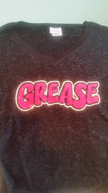Grease Glitter Shirt (V Neck or Crew Neck)