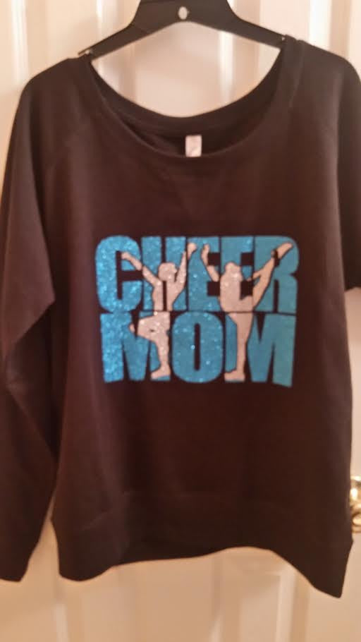 Cheer Moms Long Sleeve Sweatshirt