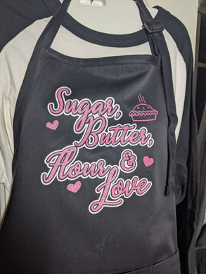 Waitress - Sugar, Butter, Flour and Love Apron