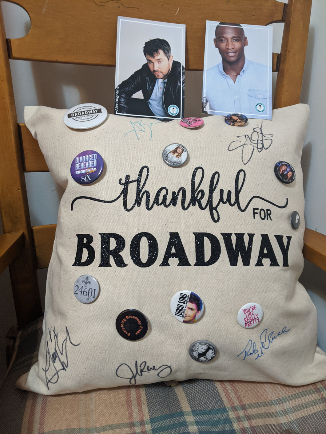 Thankful For Broadway Pillowcase