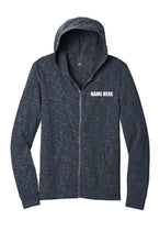 Holiday Inn Navy Full Zip Hoodie with NAME embroidered Left Chest