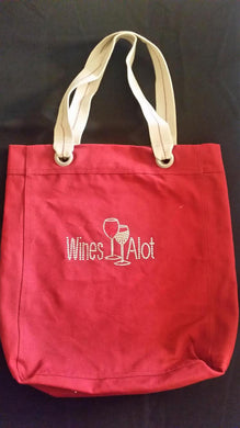Wine Lovers Tote Bag