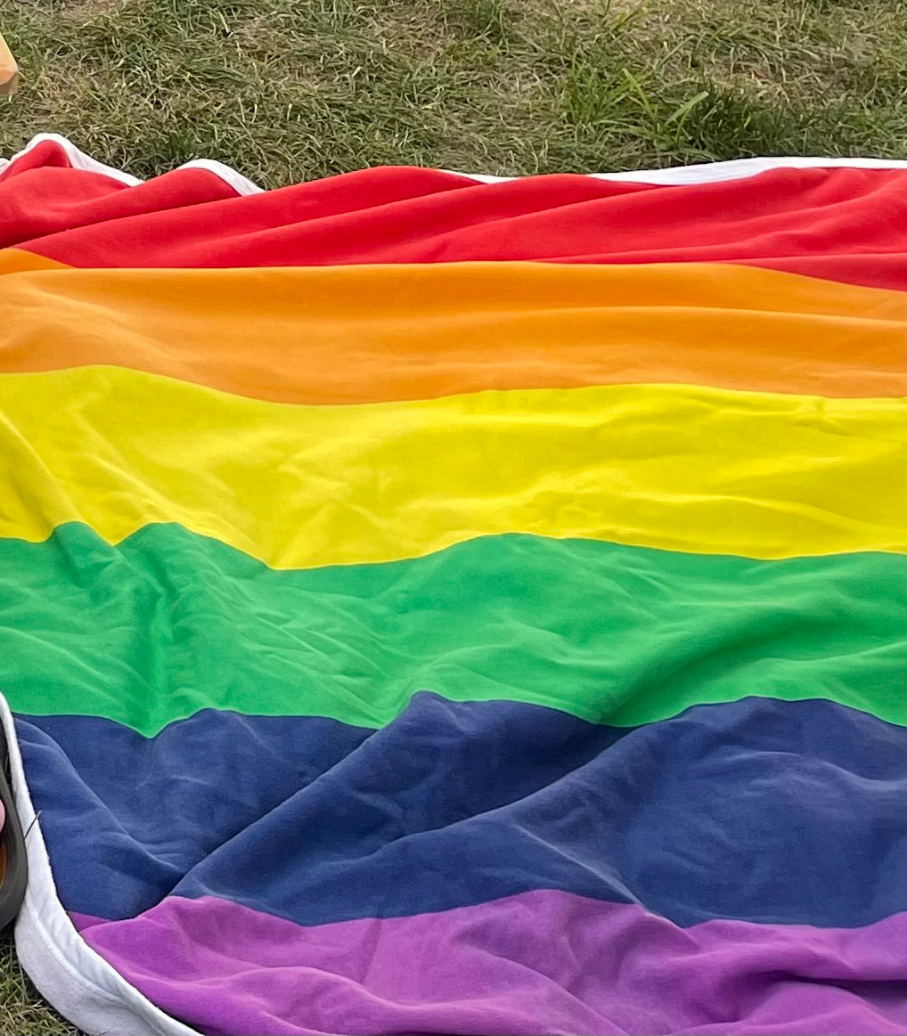 Pride Rainbow Blanket